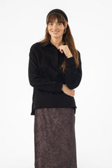 Black Polo Sweatshirt