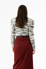 Black Multicolor Sweater