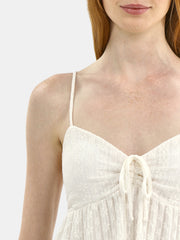 No Boundaries Babydoll Lace Top, Women's