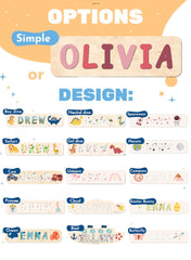 1st Birthday Gift, Custom Name Puzzle, Baby Girl and Boy Gift, Wooden Toys, Personalized Gift for Toddler, Baby Shower Gift by ChildUniverse