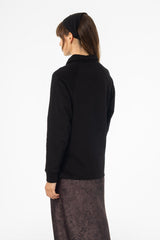 Black Polo Sweatshirt